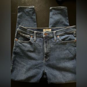 Madewell 10” High Rise Skinny Jeans